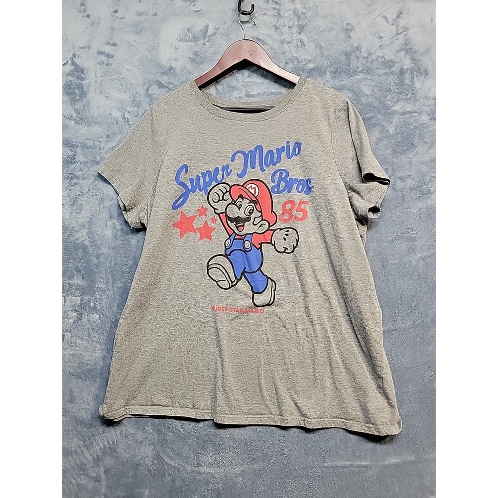 Super Mario T‎ Shirt Size 3X 100% Cotton